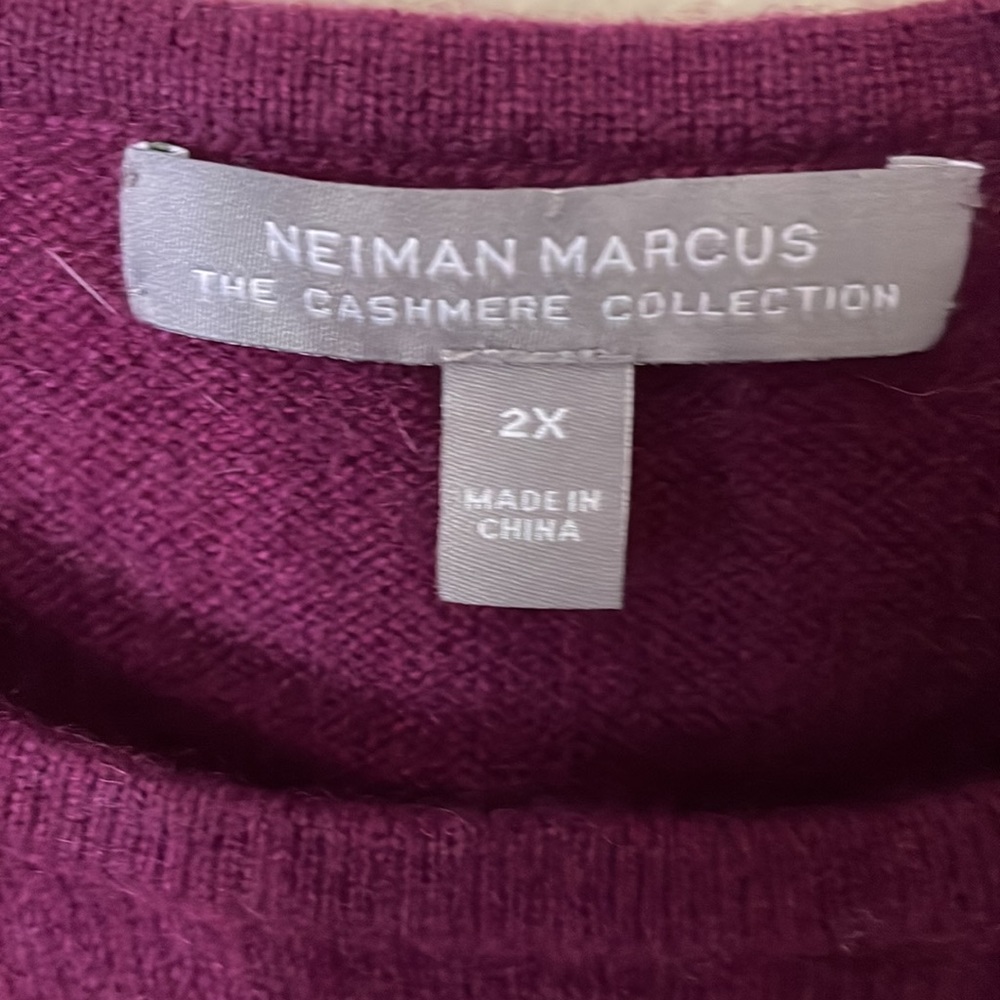 Neiman Marcus cashmere tank top, vest
